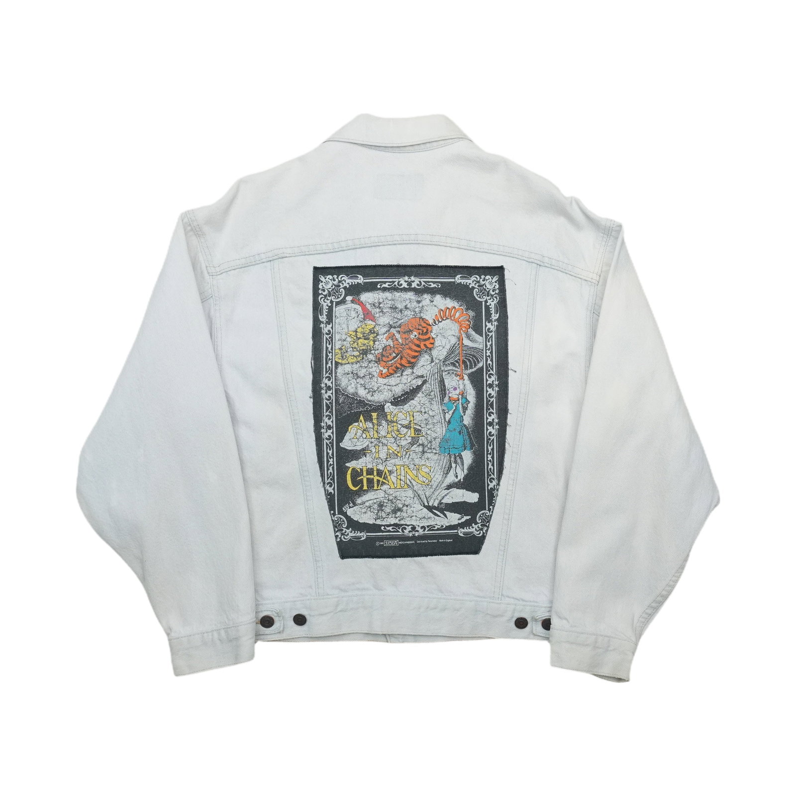 Alice in Chains 1993 Levi's white denim jacket (1 of 8)