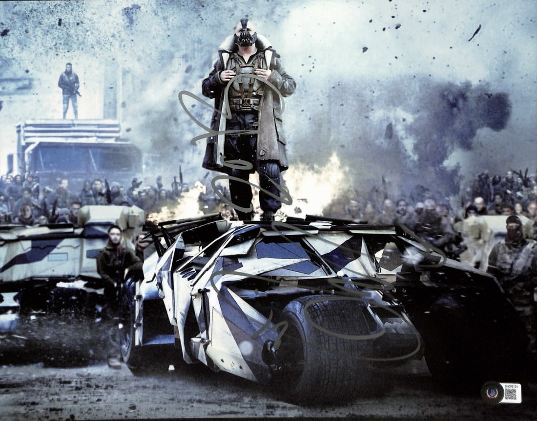 Tom Hardy Signed Bane 11x14 Photo Beckett Certified (1 of 1)