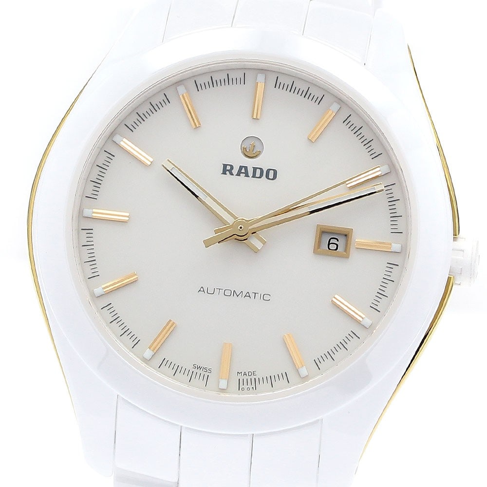 RADO HyperChrome Date Womens Automatic Ceramic Wristwatch R32255712 (1 of 6)