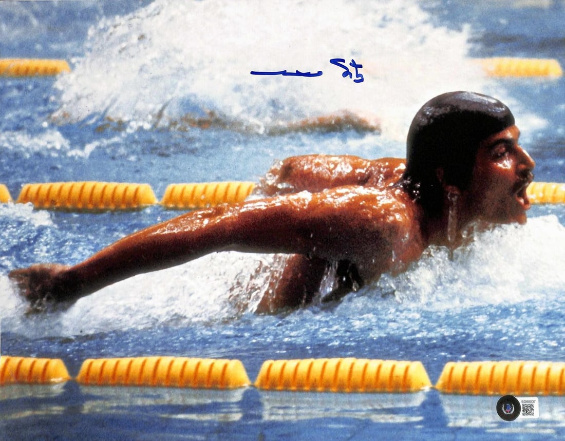 Beckett Certified Mark Spitz 11x14 Signed Olympic Swimming Photo (1 of 1)