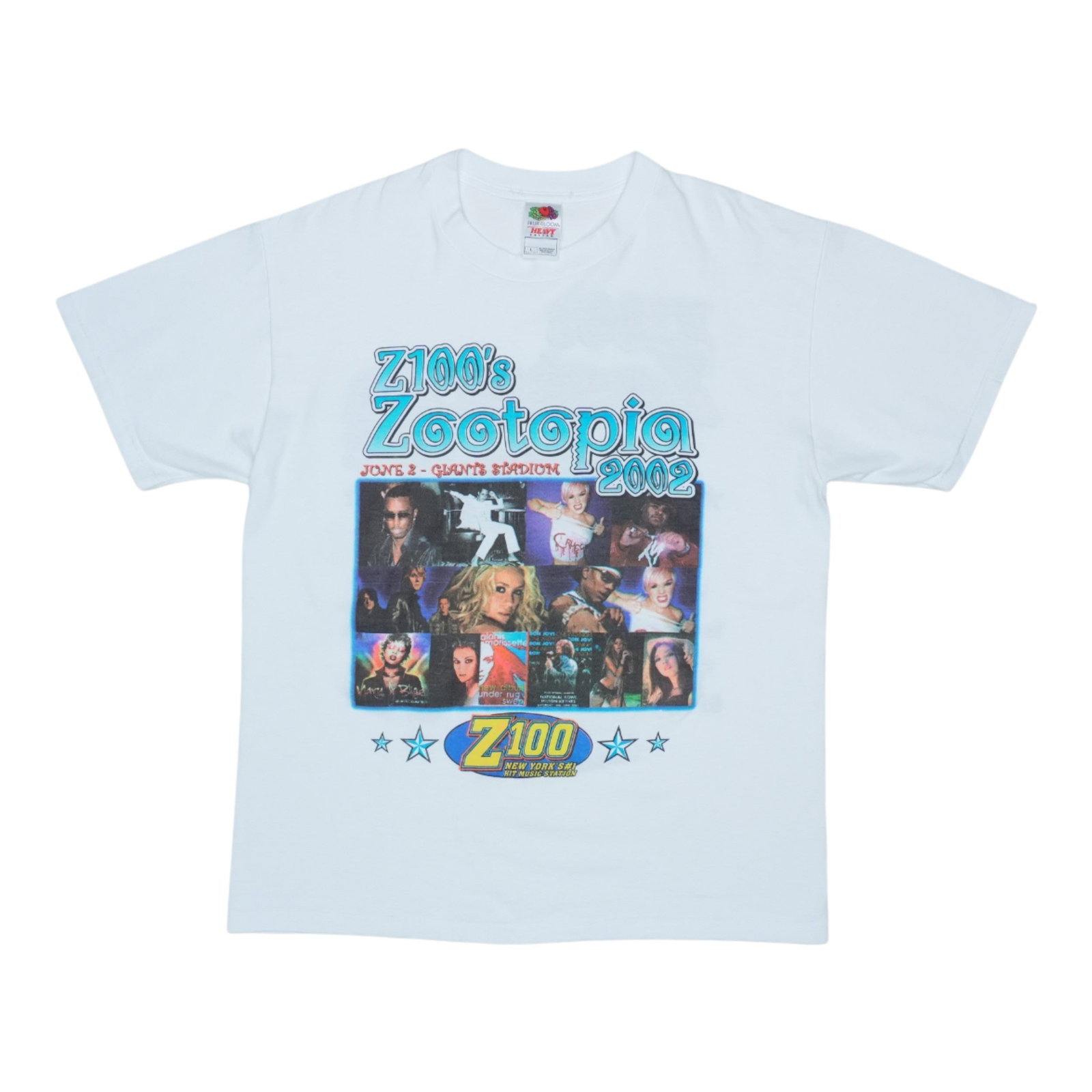 Vintage 2002 Zootopia Festival Graphic Shirt White Cotton Large (1 of 5)
