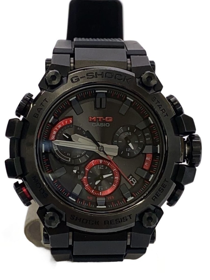 Casio G Shock MTG B3000BD 1AJF Black Stainless Steel Wristwatch: Casio G Shock MTG B3000BD 1AJF Black Stainless Steel Wristwatch This CASIO G-SHOCK MTG-B3000BD-1AJF men's wristwatch features a black stainless steel case and band. Made in Japan, the watch is pre-own