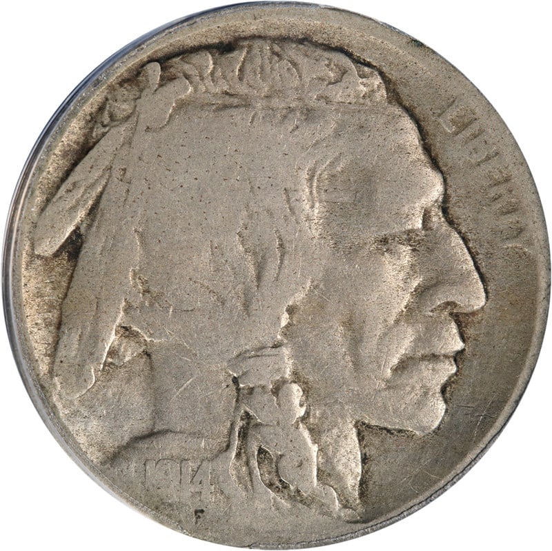 ANACS G4 1914-D Buffalo Nickel With Strong Strike And Eye Appeal (1 of 4)