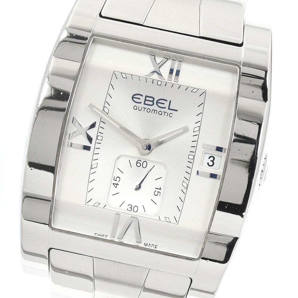 EBEL Tarawa automatic stainless steel men's wristwatch E9127J40 (1 of 6)