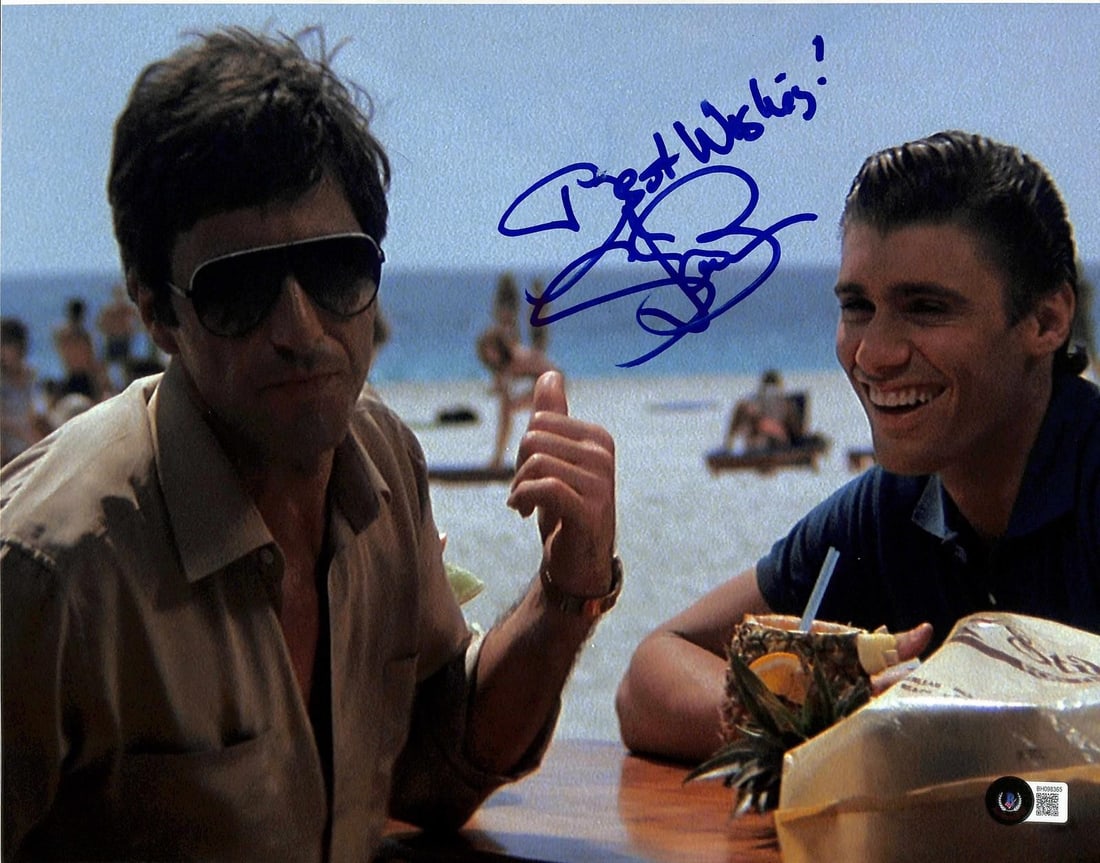 Beckett Authenticated Steven Bauer Scarface 11x14 Signed Photo (1 of 1)