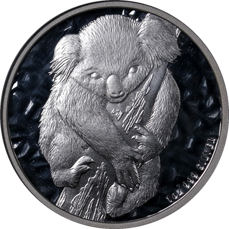 2007 Australia 1oz Silver Koala NGC MS70 First Year Aussie Flag Label: 2007 Australia 1oz Silver Koala NGC MS70 First Year Aussie Flag Label This stunning 2007 Australia 1oz Silver Koala coin is a remarkable First Year Issue, certified by NGC with a perfect grade of MS70