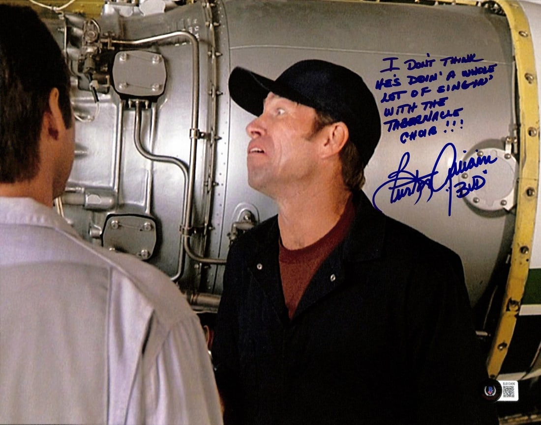 Beckett Burton Gilliam signed Fletch 11x14 photo with quote (1 of 1)