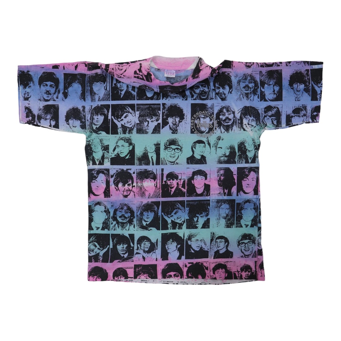 Vintage 1990s Beatles Yesterday Today Forever Graphic Cotton Shirt (1 of 3)