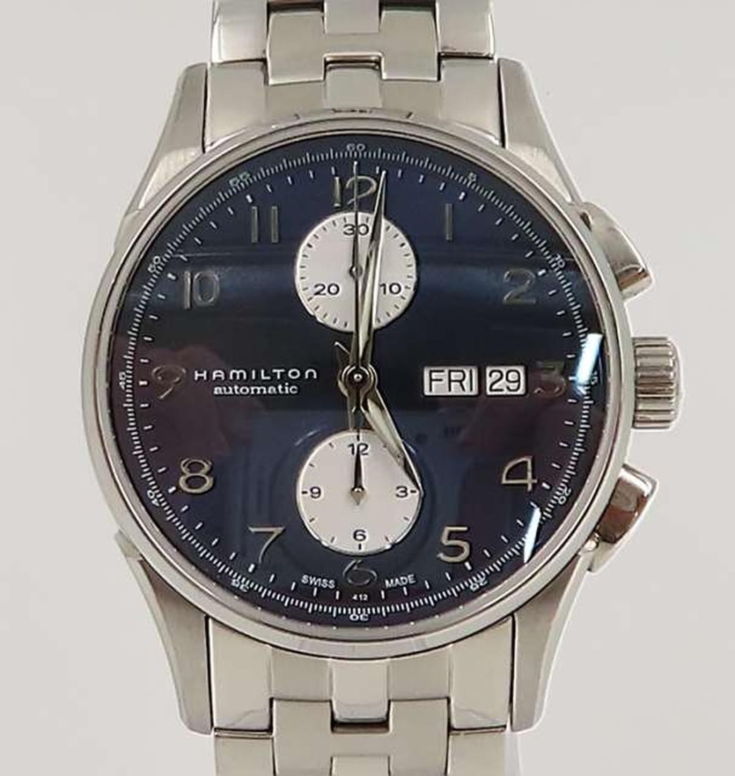 Hamilton H325760 Jazzmaster Maestro Automatic Chronograph Mens Wristwatch (1 of 12)