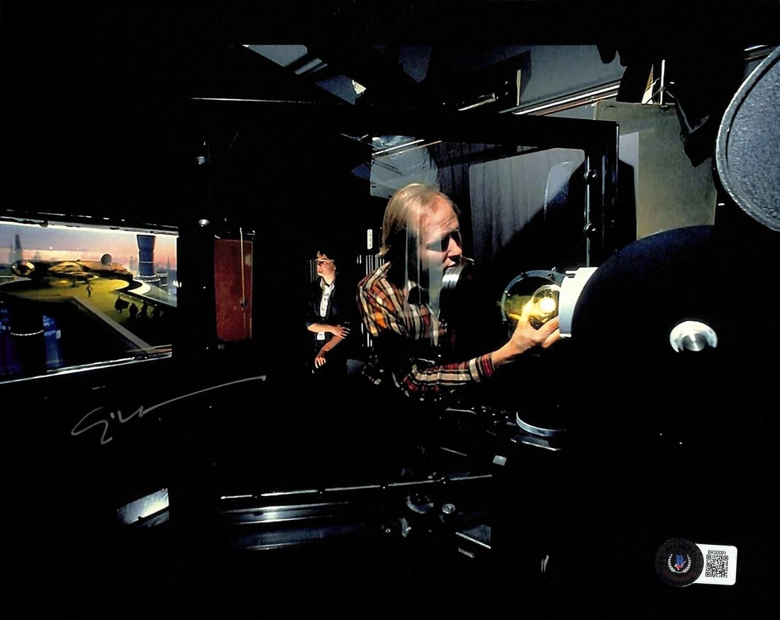 Beckett Authenticated Craig Barron Star Wars Empire Strikes Back 8x10 Photo (1 of 1)