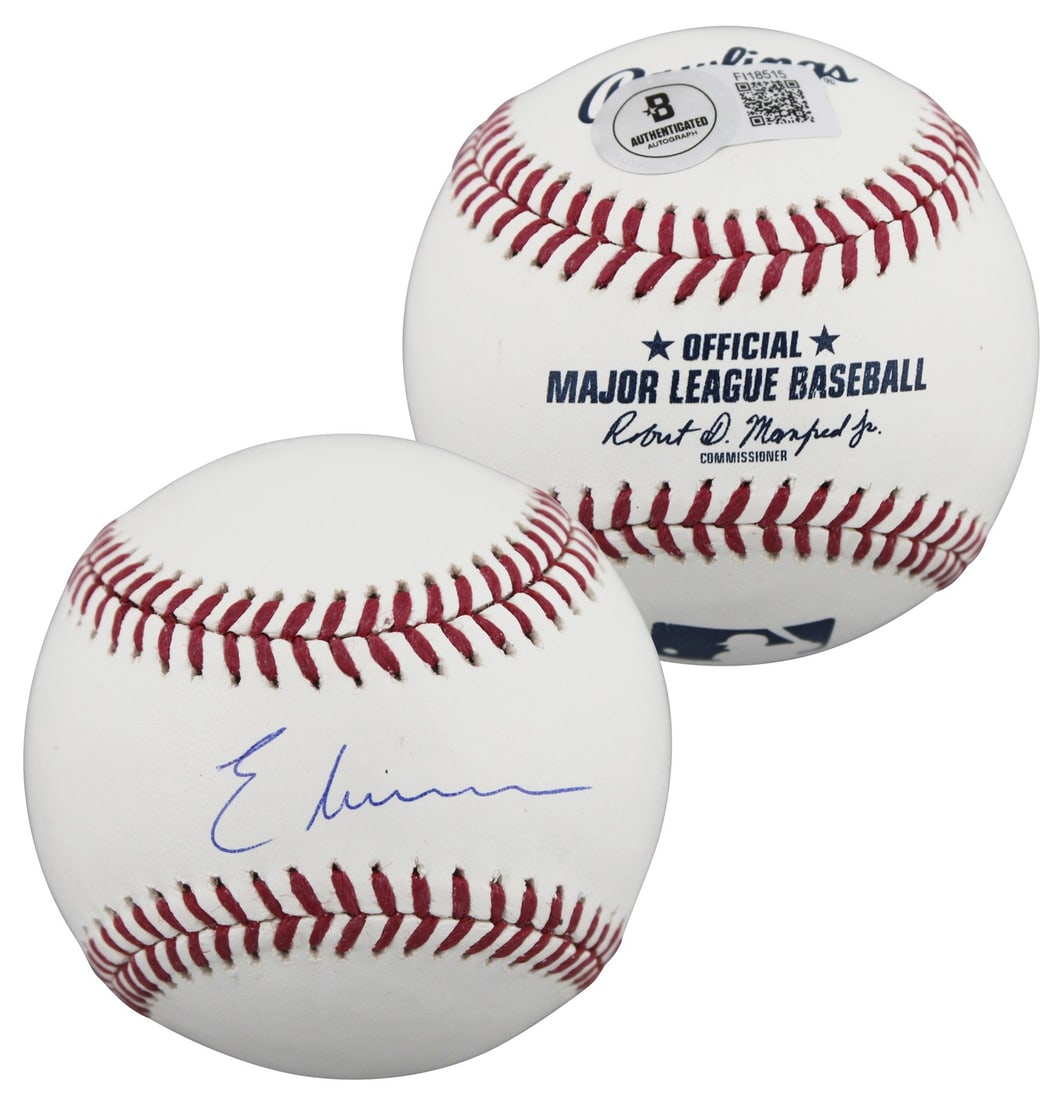 Elly De La Cruz Signed Oml Baseball Cincinnati Reds Beckett Authenticated: Elly De La Cruz Signed Oml Baseball Cincinnati Reds Beckett Authenticated This authentic OML baseball has been personally signed by Elly De La Cruz, a rising star of the Cincinnati Reds. Each baseball