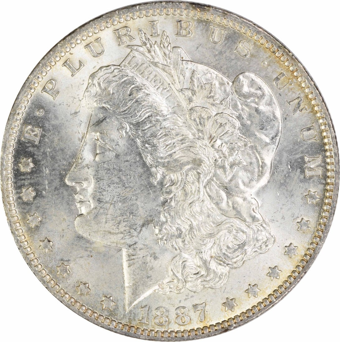 1887 O Morgan $1 Silver Coin Uncirculated Uncertified: 1887 O Morgan $1 Silver Coin Uncirculated Uncertified 1887-O Morgan Silver Dollar in uncirculated, pre-owned condition. This uncertified $1 coin is composed of silver and is identified as KM 110. Spec