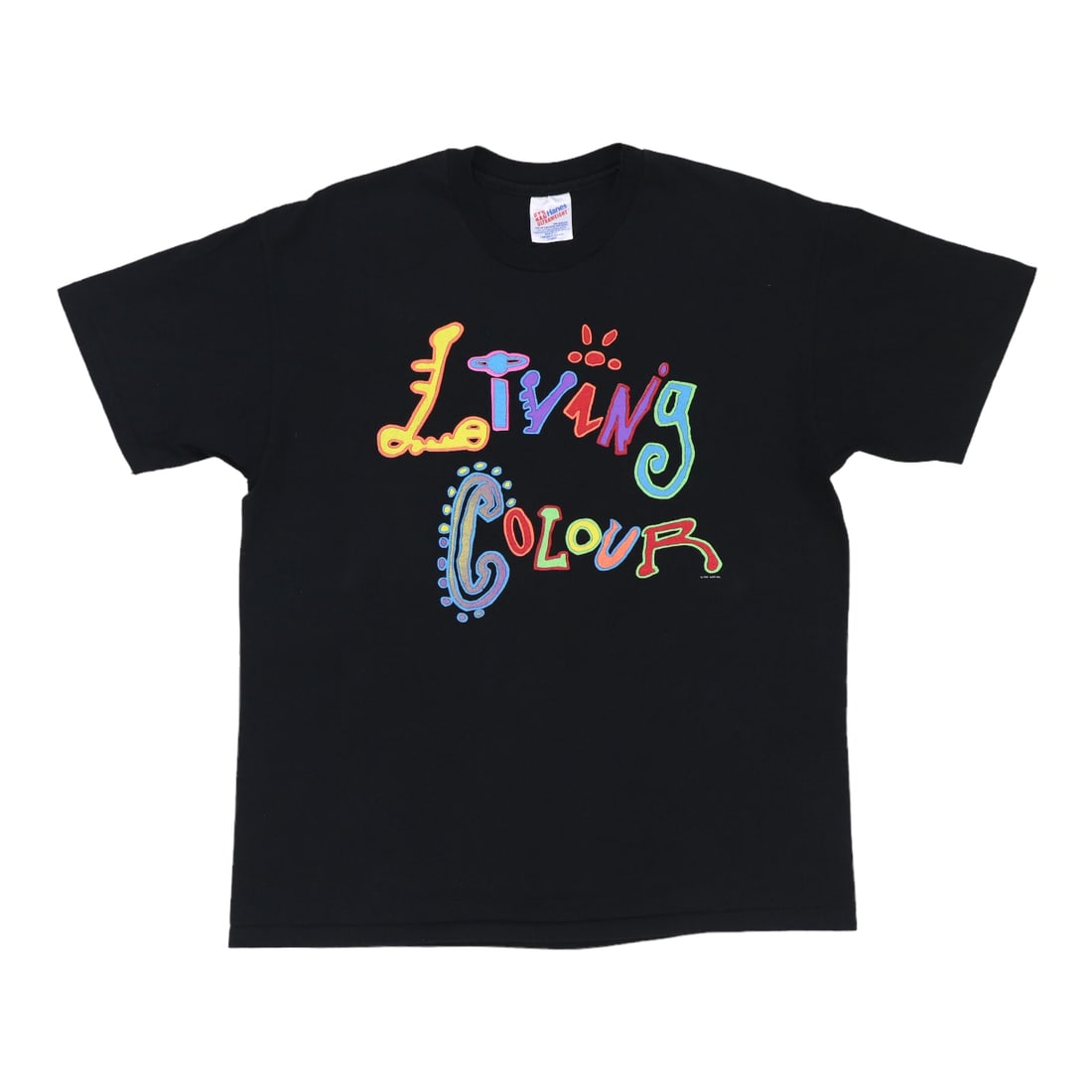 Vintage 1993 Living Colour Stained Tour Concert Shirt Black XL: Vintage 1993 Living Colour Stained Tour Concert Shirt Black XL This is an original 1993 Living Colour Stained Tour t-shirt featuring graphics on both the front and back. It is a true vintage piece, no