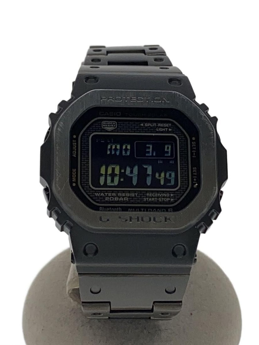 Casio G Shock GMW B5000MB 1JF Men's Wristwatch: Casio G Shock GMW B5000MB 1JF Men's Wristwatch This is a Casio G-SHOCK GMW-B5000MB-1JF men's wristwatch, made in Japan. It is a pre-owned item in slightly used condition, featuring a robust design typ