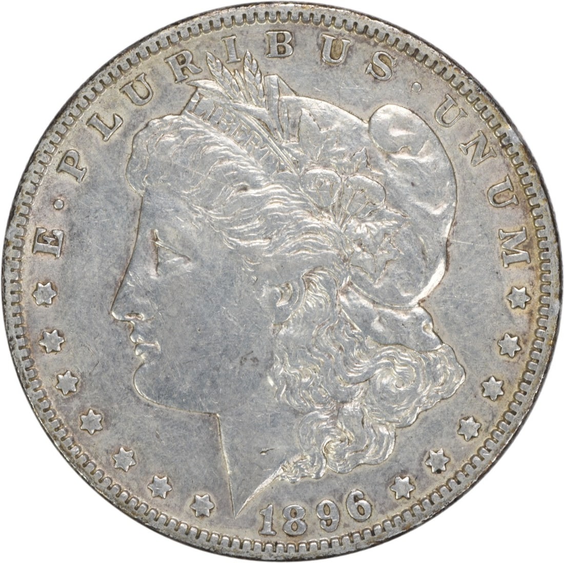 1896-O Morgan Silver Dollar Uncertified 90% Silver Coin: 1896-O Morgan Silver Dollar Uncertified 90% Silver Coin This 1896-O Morgan Silver Dollar is a remarkable piece of numismatic history, featuring a grade of EF (Extremely Fine). Minted in New Orleans, t