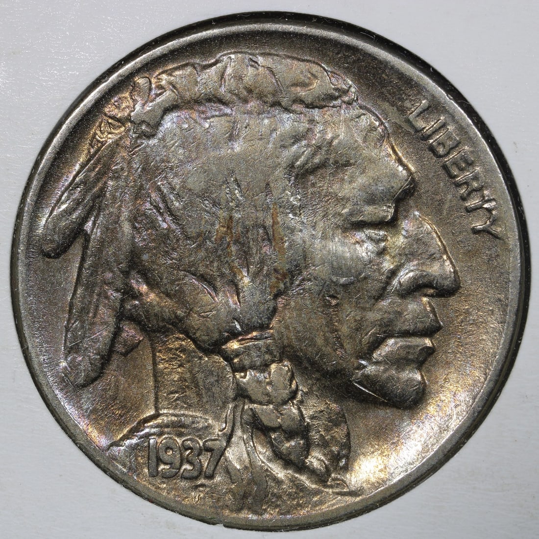 United States 1937 D Buffalo Nickel 5C 3 Legs AU (1 of 2)