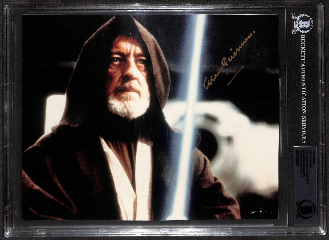 Beckett Certified Alec Guinness Obi Wan Kenobi 8x10 Star Wars Photo (1 of 1)