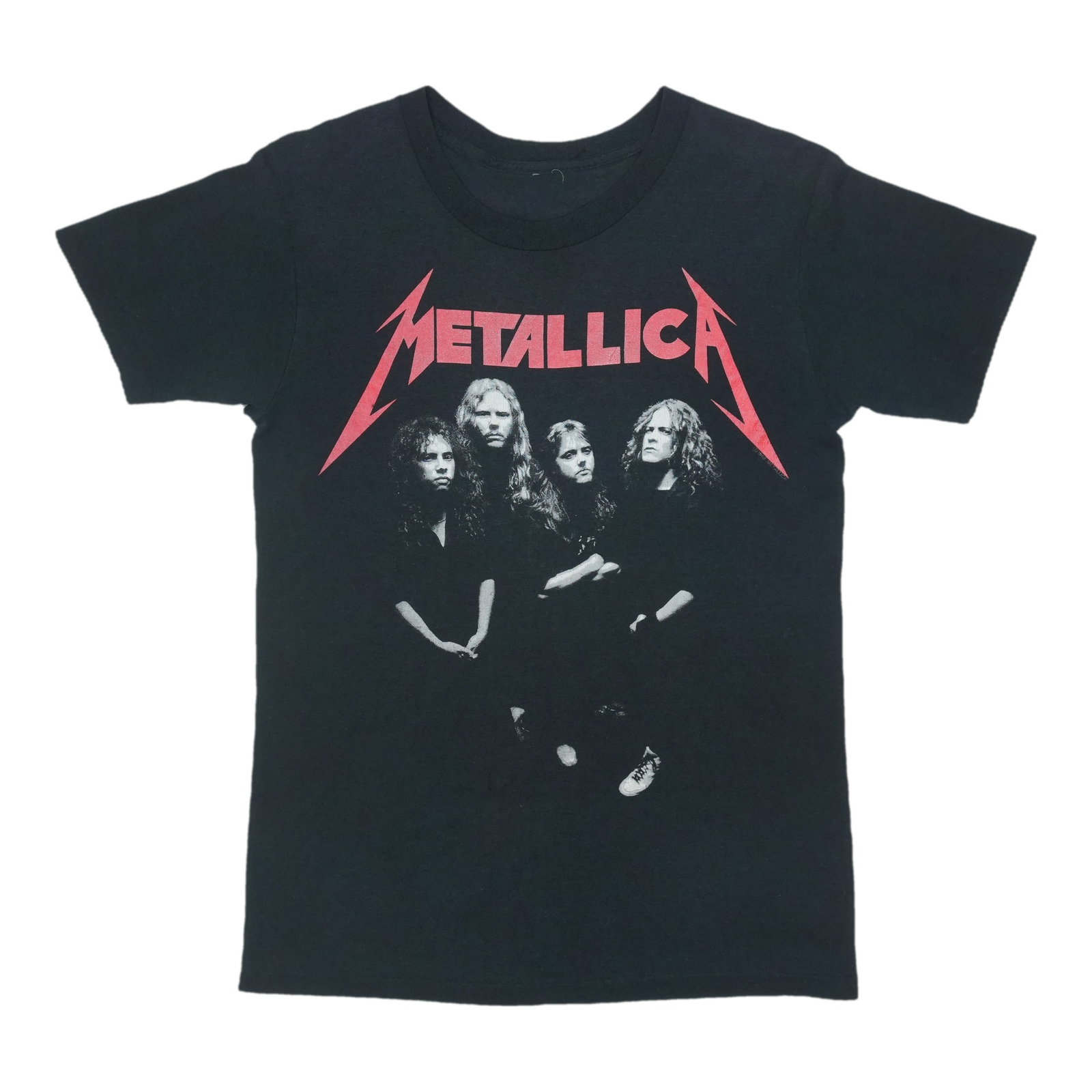Vintage 1988 Metallica And Justice For All Black Cotton Band Tee (1 of 6)