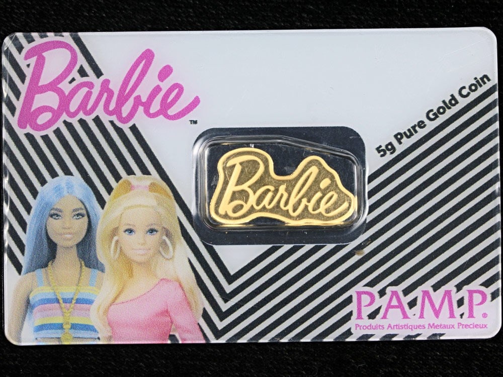 Barbie PAMP Suisse 2026 Solomon Islands $20 5 Gram .9999 Gold OGP (1 of 2)