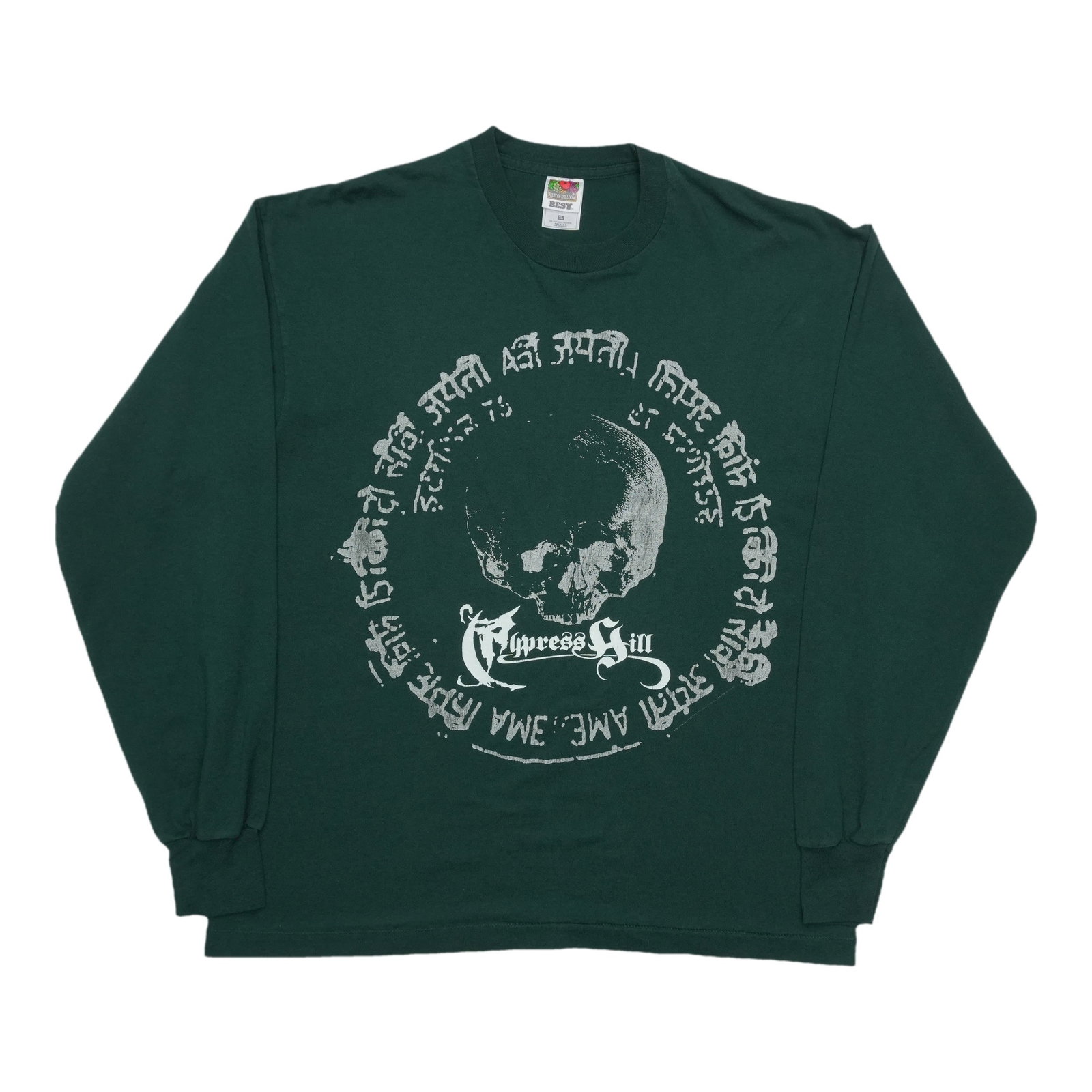 Vintage 1993 Long Sleeve Black Sunday Shirt Cypress Hill 100 Percent Cotton Green: Vintage 1993 Long Sleeve Black Sunday Shirt Cypress Hill 100 Percent Cotton Green This is an original vintage 1993 Cypress Hill Black Sunday long sleeve shirt. It features a green color, is made from 