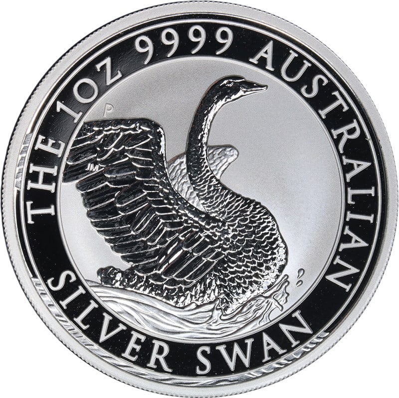 Australia 2020 $1 Silver Swan 1 Oz .9999 Bullion Coin: Australia 2020 $1 Silver Swan 1 Oz .9999 Bullion Coin 2020 Australia Silver Swan $1 coin struck in silver with a strong strike and attractive luster. This uncirculated stock item comes in an original 