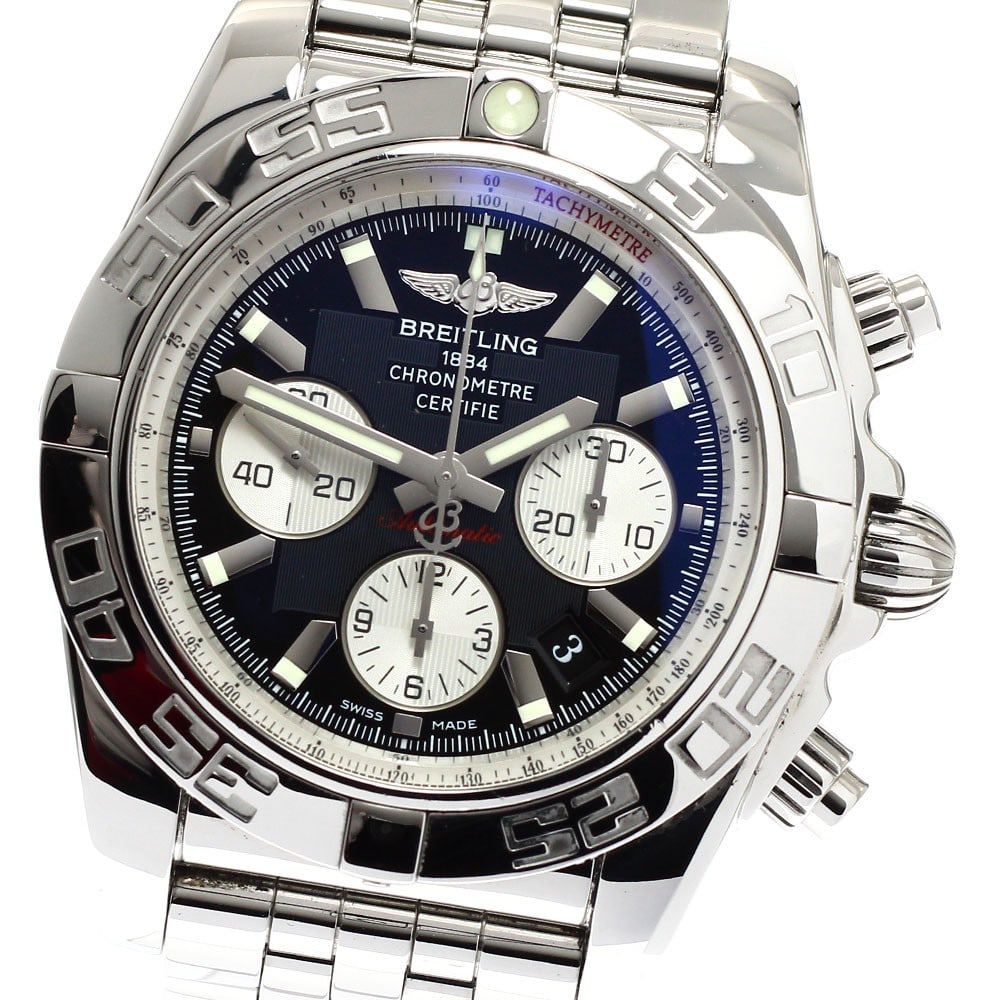 Breitling Chronomat 44 Automatic Chronograph Wristwatch Ref AB0110 (1 of 7)