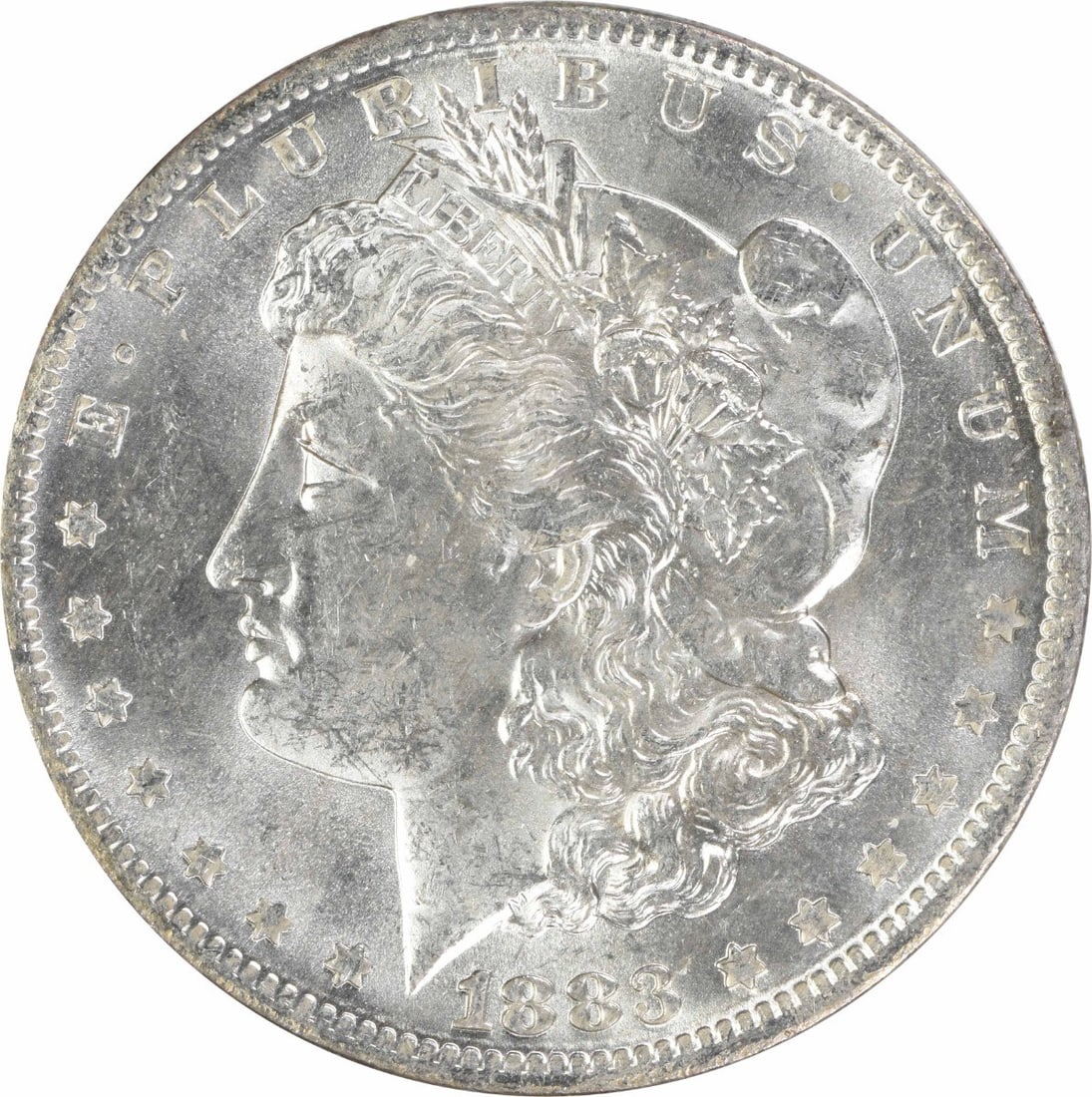 1883 O Morgan Silver Dollar $1 Uncirculated MS63: 1883 O Morgan Silver Dollar $1 Uncirculated MS63 1883-O Morgan Silver Dollar in uncirculated, pre-owned condition. This silver $1 coin is listed as Choice BU and uncertified. Specifications Item Type: