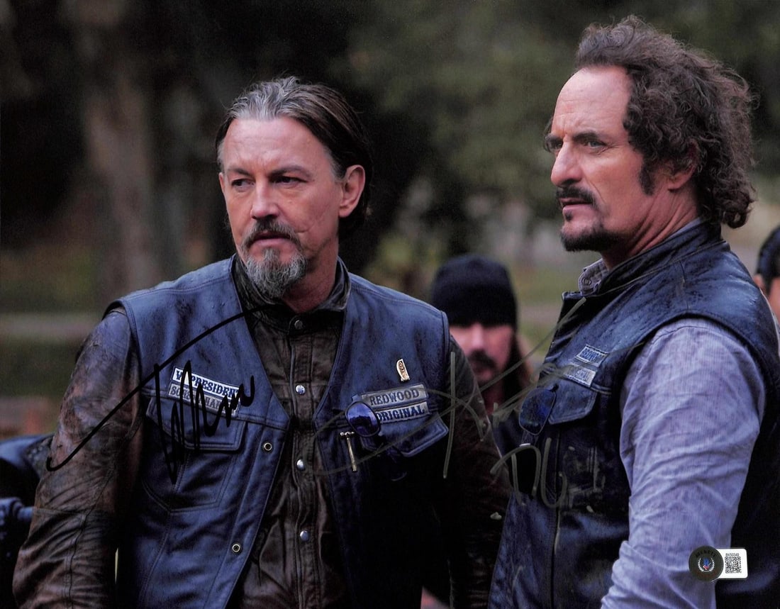 11x14 Sons of Anarchy photo signed by Flanagan and Coates Beckett (1 of 1)