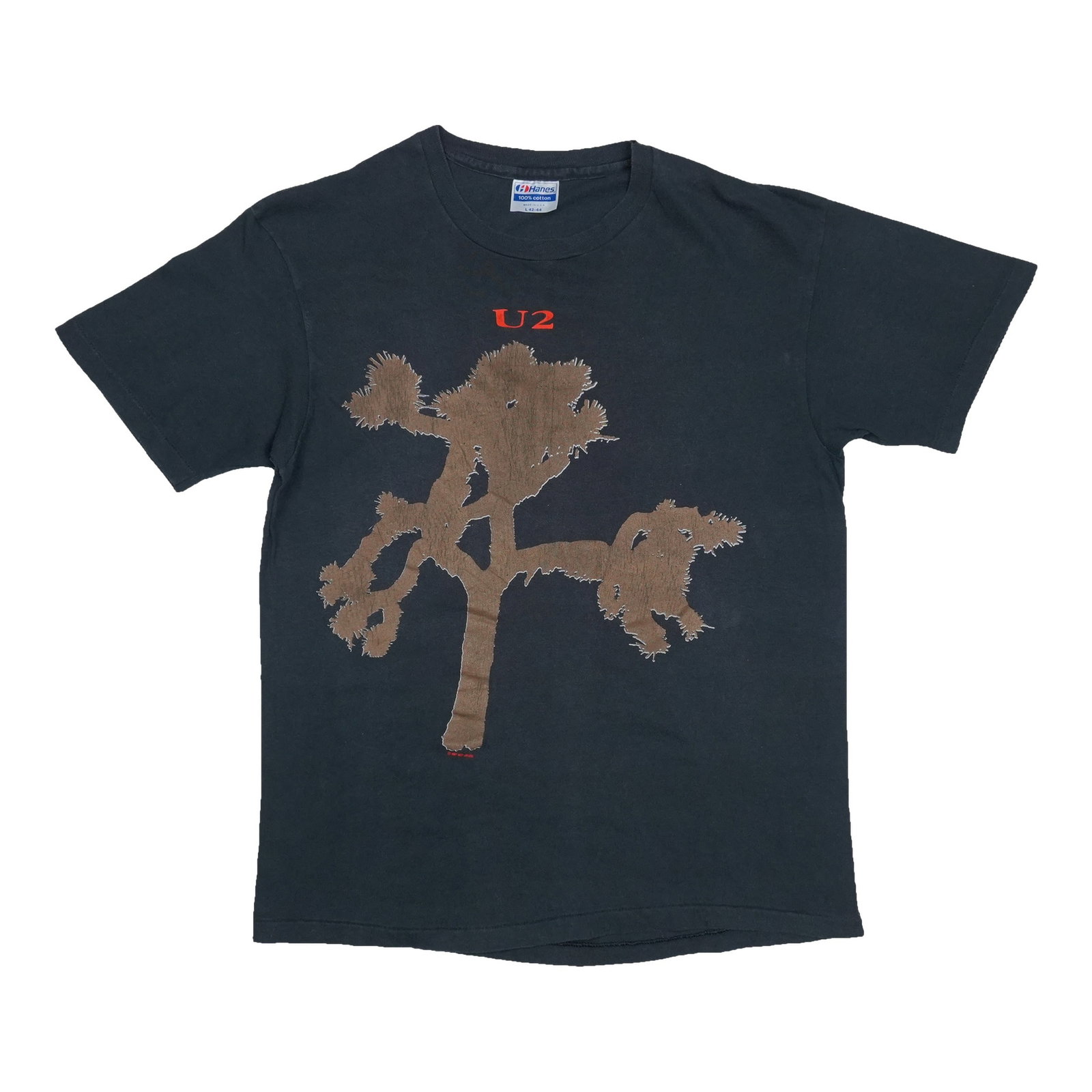 Vintage U2 Joshua Tree America Tour T Shirt 1987 (1 of 5)