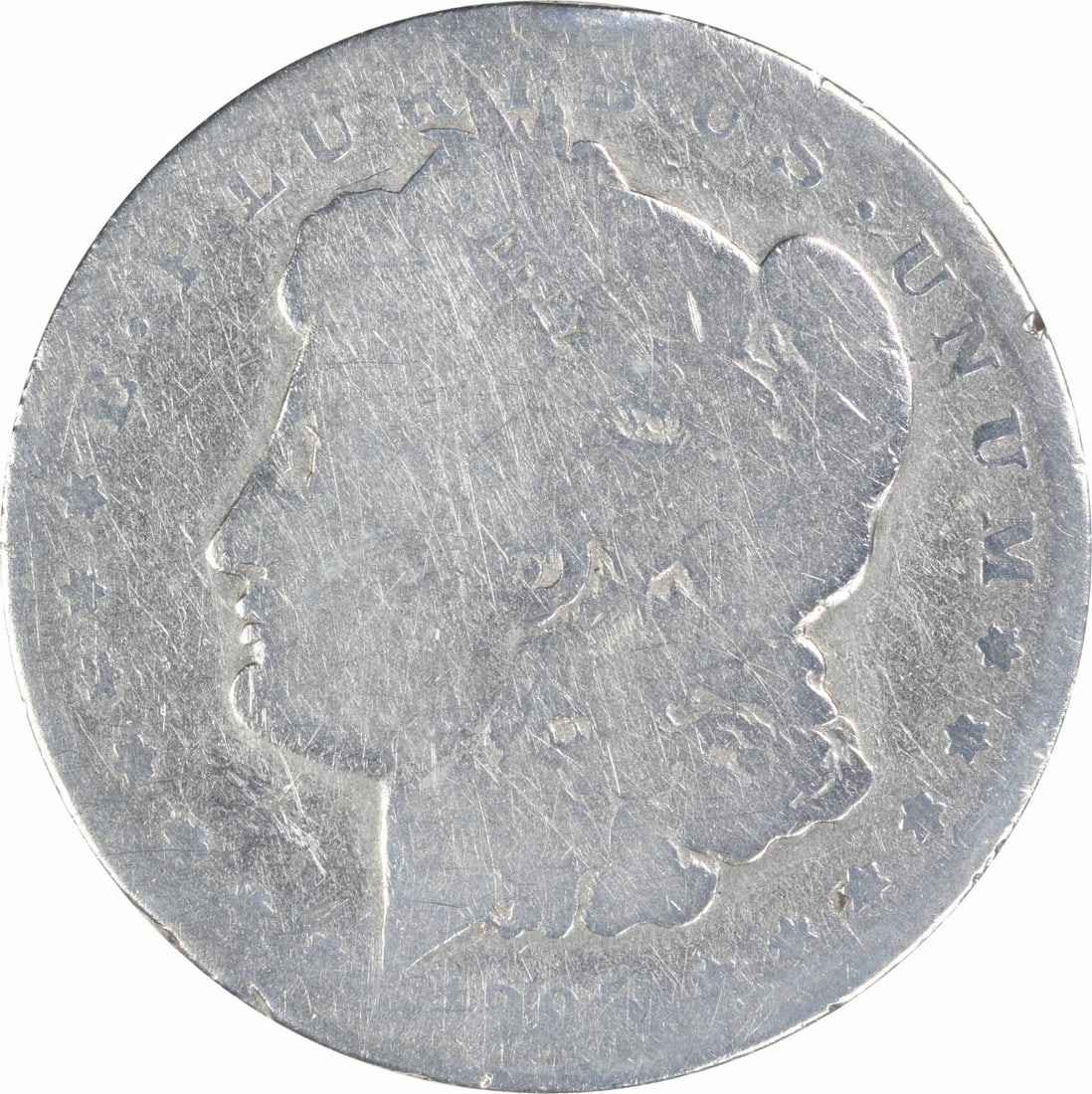 1895 O Morgan $1 Silver Coin AG Uncertified: 1895 O Morgan $1 Silver Coin AG Uncertified 1895-O Morgan Silver Dollar in AG grade. This circulated, uncertified coin is composed of silver and is a pre-owned example from the United States. Specific