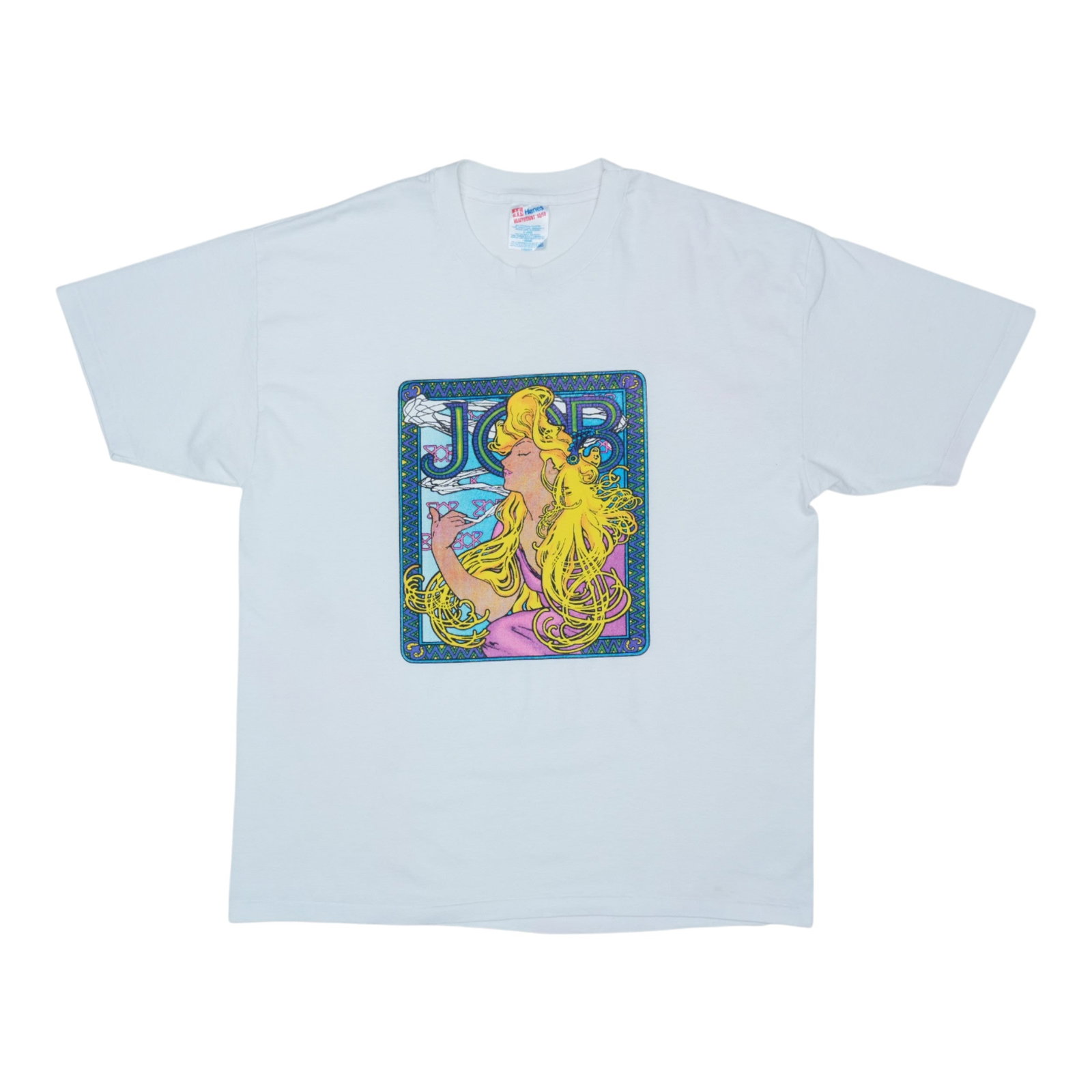 Vintage 1990s White Job Rolling Papers Graphic T Shirt Extra Large: Vintage 1990s White Job Rolling Papers Graphic T Shirt Extra Large This is an original vintage 1990s Job Rolling Papers shirt. It is not a modern reproduction. The shirt features no graphics on the ba