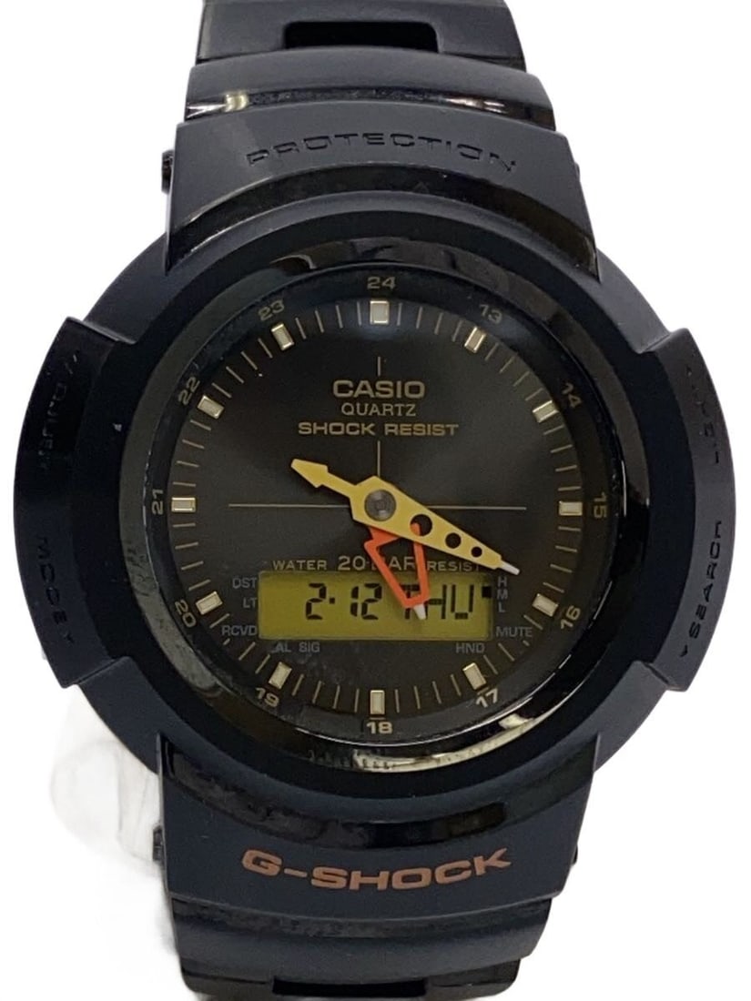 Casio G Shock AWM 500UA Stainless Steel Men's Wristwatch: Casio G Shock AWM 500UA Stainless Steel Men's Wristwatch This CASIO x UNITED ARROWS G-SHOCK AWM-500UA men's wristwatch features a durable stainless steel construction and a sleek black color. Made in 