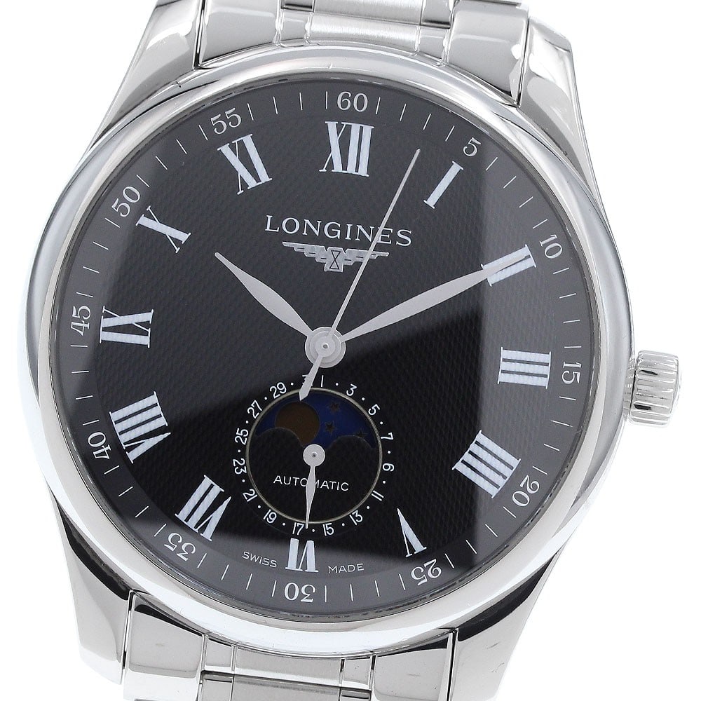 Longines Master Collection Automatic Mens Watch L2.909.4 Moon Phase Date (1 of 6)