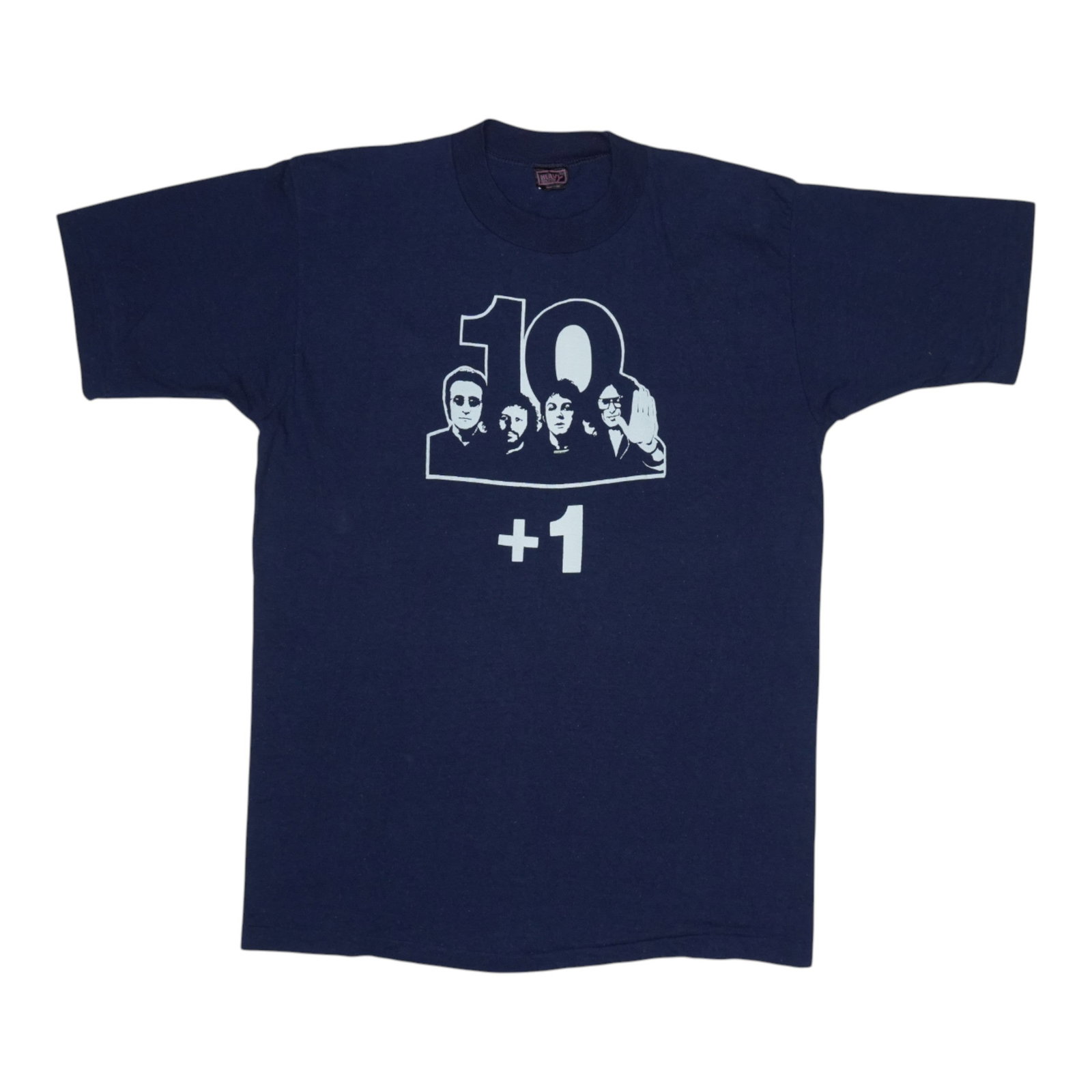 Blue 1974 Beatles Tenth Anniversary Cotton Vintage Shirt Extra Large (1 of 4)