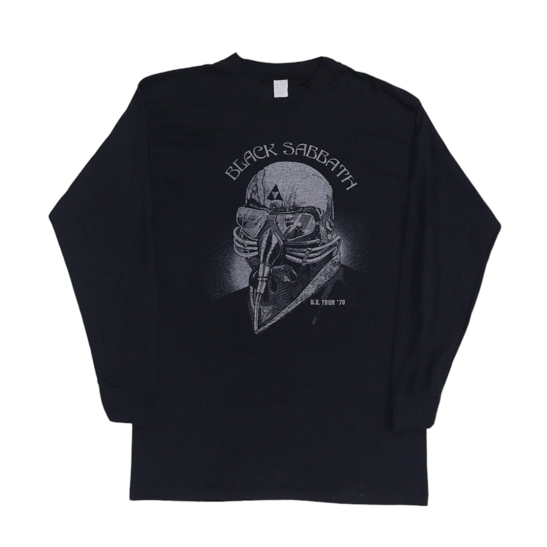 Vintage 1978 Black Sabbath Poly Cotton Long Sleeve Concert Shirt (1 of 4)