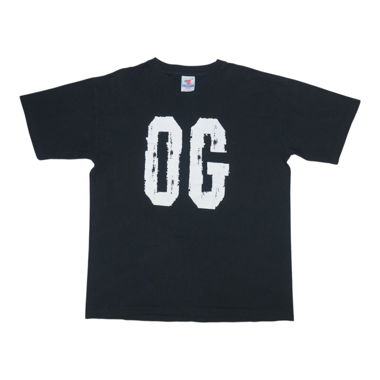 Vintage 1996 Original Gangstas Film Soundtrack Black Cotton T-Shirt XL: Vintage 1996 Original Gangstas Film Soundtrack Black Cotton T-Shirt XL This is an original vintage 1996 "Original Gangstas" movie soundtrack shirt, featuring graphics on both the front and back. Made 