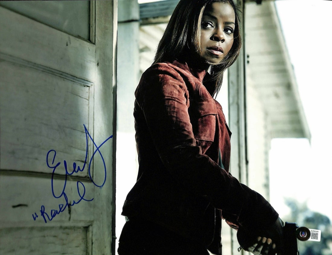 Erica Tazel Signed 11x14 Photo U.S. Marshal Rachel Brooks Justified Beckett Certified: Erica Tazel Signed 11x14 Photo U.S. Marshal Rachel Brooks Justified Beckett Certified This stunning 11x14 autographed photograph features Erica Tazel, who portrayed "U.S. Marshal Rachel Brooks" in the