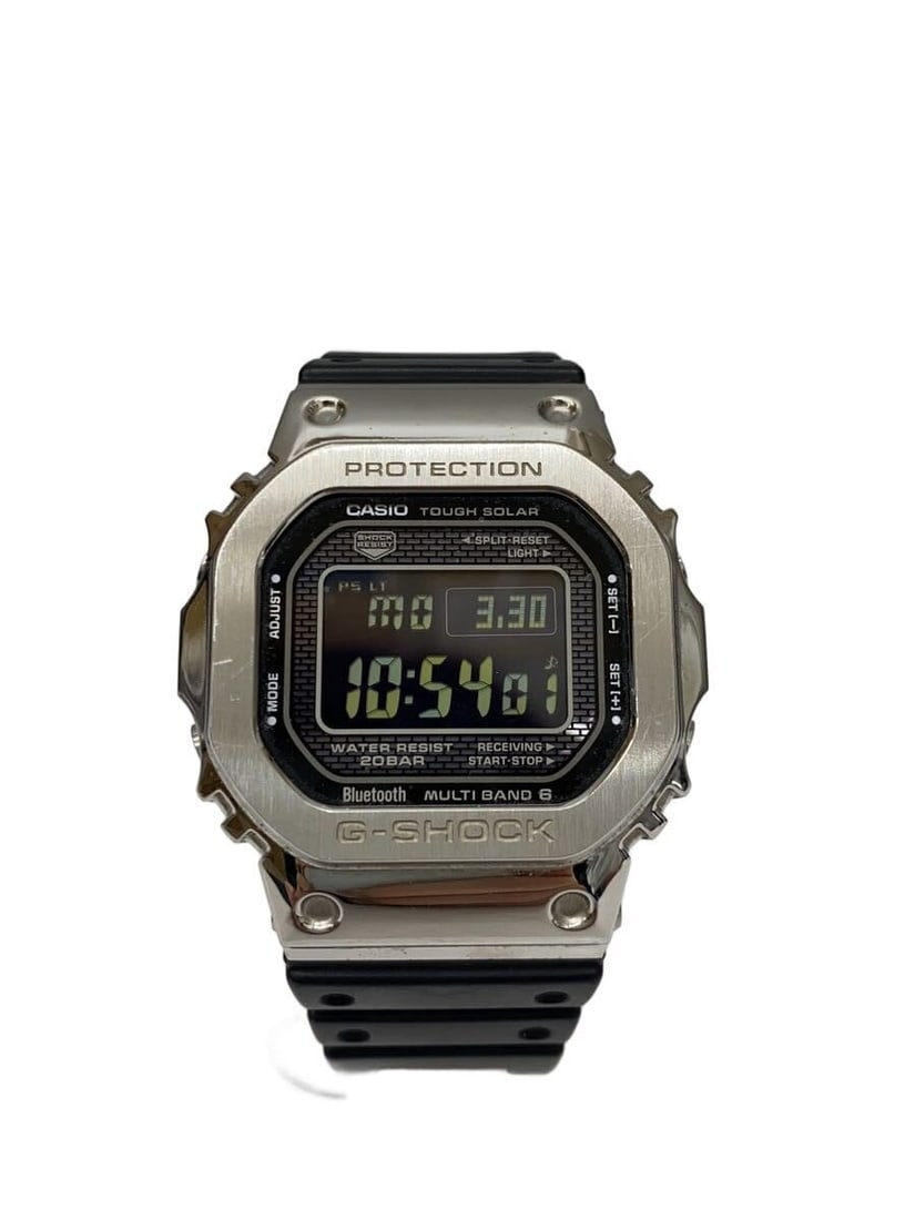 Casio G Shock GMW B5000 Men's Quartz Wristwatch: Casio G Shock GMW B5000 Men's Quartz Wristwatch This CASIO G-SHOCK GMW-B5000 men's wristwatch features a black rubber band and a durable design. Made in Japan, it is slightly used and shows minor scra
