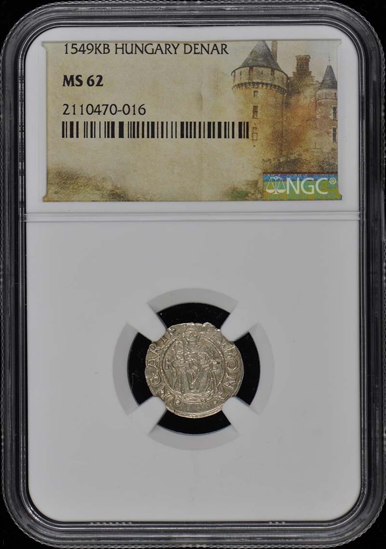 Hungary Denar Coin NGC MS62 Uncirculated Certified: Hungary Denar Coin NGC MS62 Uncirculated Certified This Hungary Denar coin is certified by NGC and graded MS62, indicating it is in uncirculated condition with excellent detail. The coin is pre-owned 