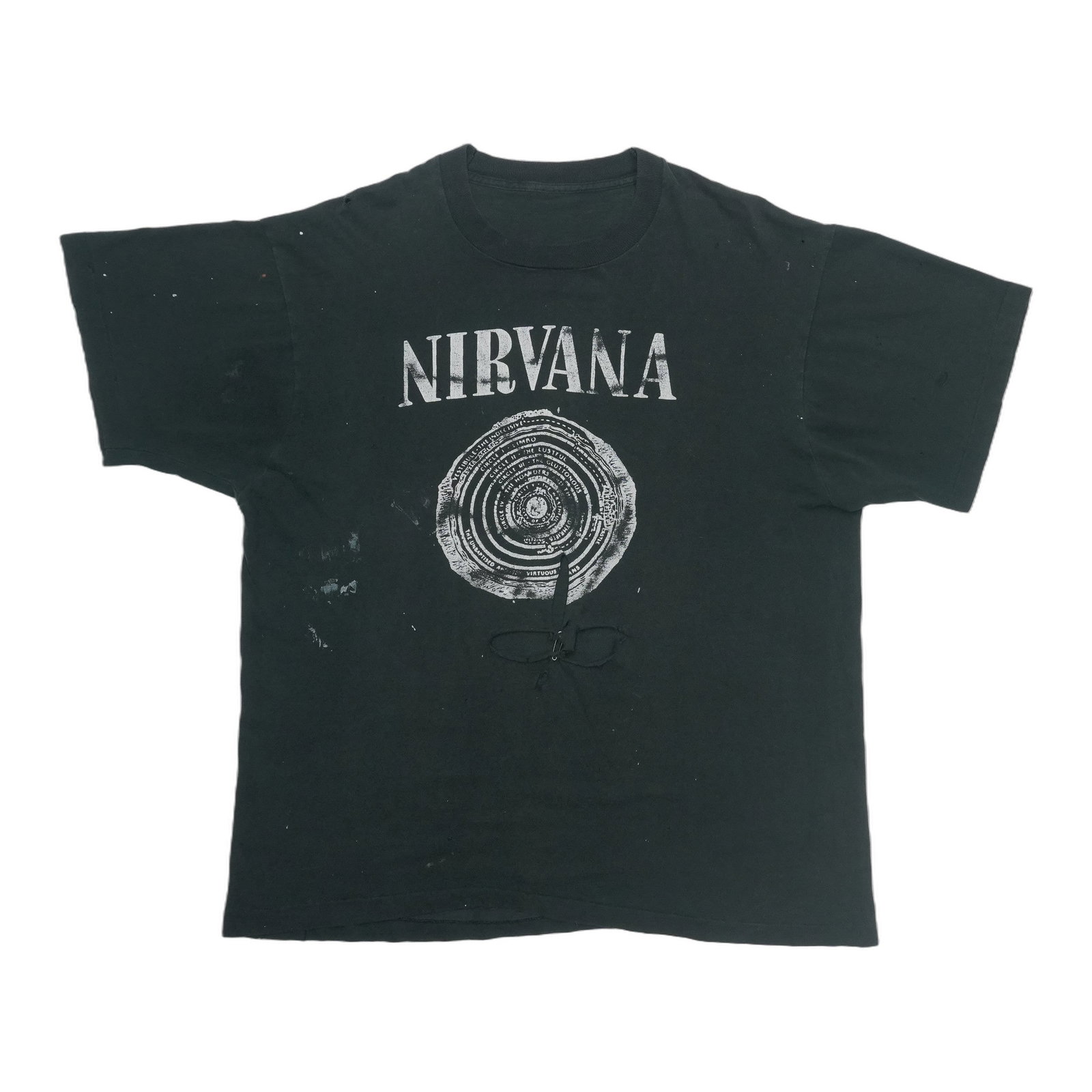 Vintage 1990s Nirvana Sub Pop Vestibule Black Shirt (1 of 10)