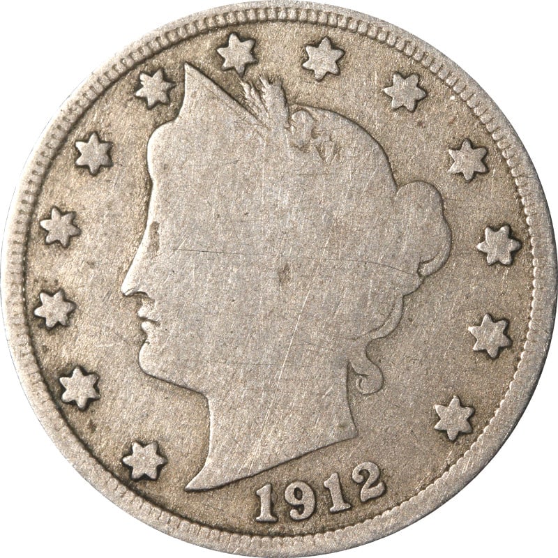 1912 S United States Liberty Head V Nickel Coin: 1912 S United States Liberty Head V Nickel Coin 1912-S Liberty V Nickel from the United States. This pre-owned coin is uncertified and listed in circulated condition. Specifications Coin Type: Liberty