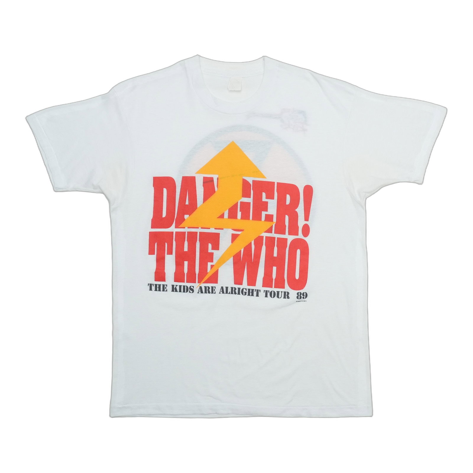1989 The Who concert tee Kids Are Alright: 1989 The Who concert tee Kids Are Alright This is an original vintage 1989 The Who The Kids Are Alright Tour shirt. It is not a modern reproduction and features a classic white color. The shirt is in 
