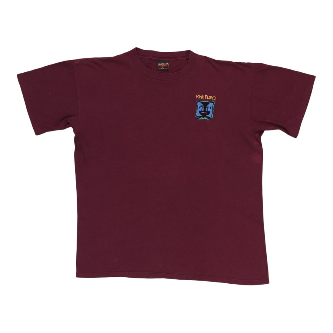 Vintage 1994 Pink Floyd The Division Bell Red Cotton T-Shirt XL (1 of 5)