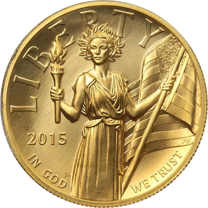 NGC MS70 First Releases 2015-W American Liberty $100 Gold Coin (1 of 4)