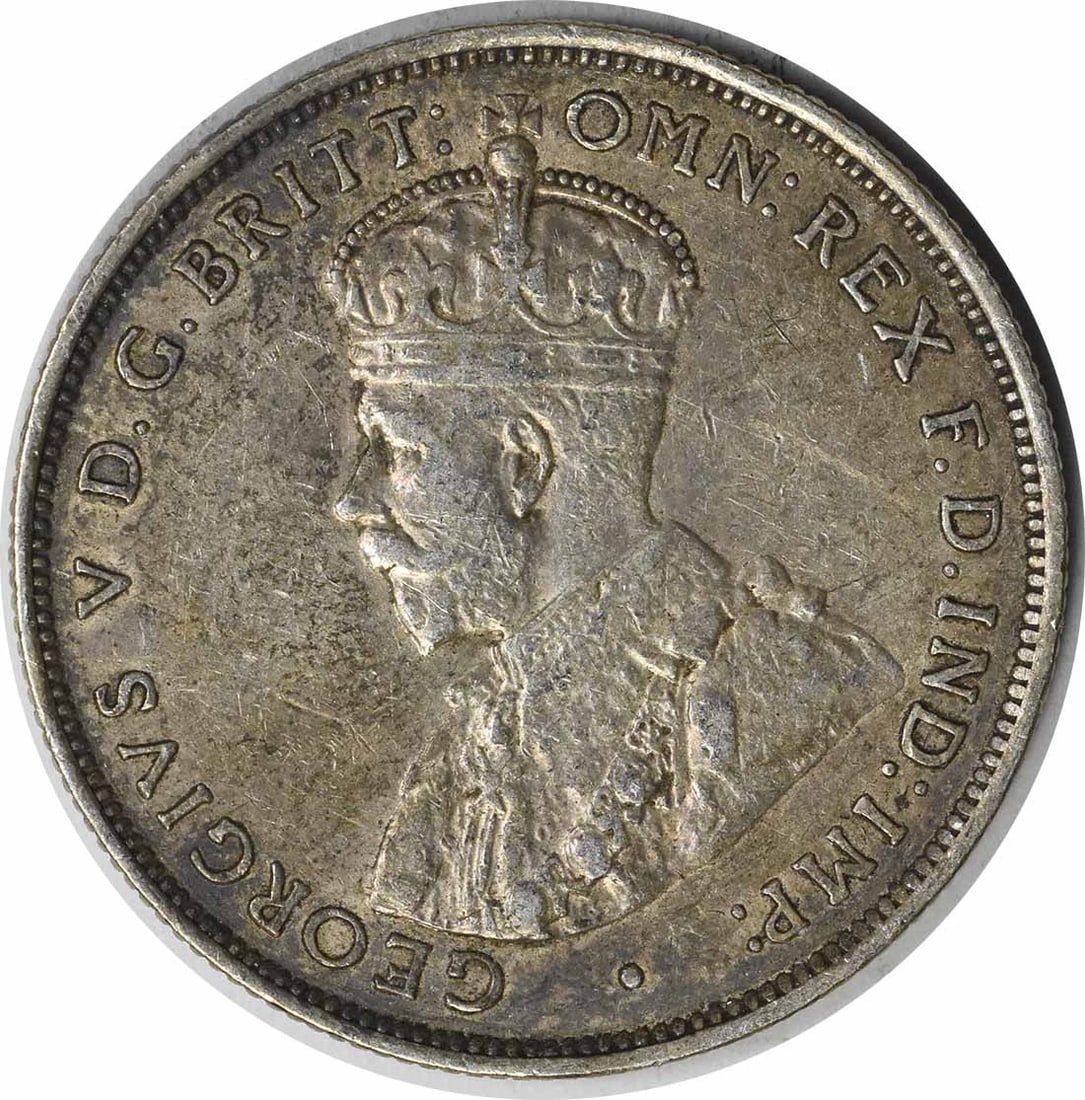 Australia 1921 One Florin Extra Fine Uncertified Circulated Coin (1 of 2)