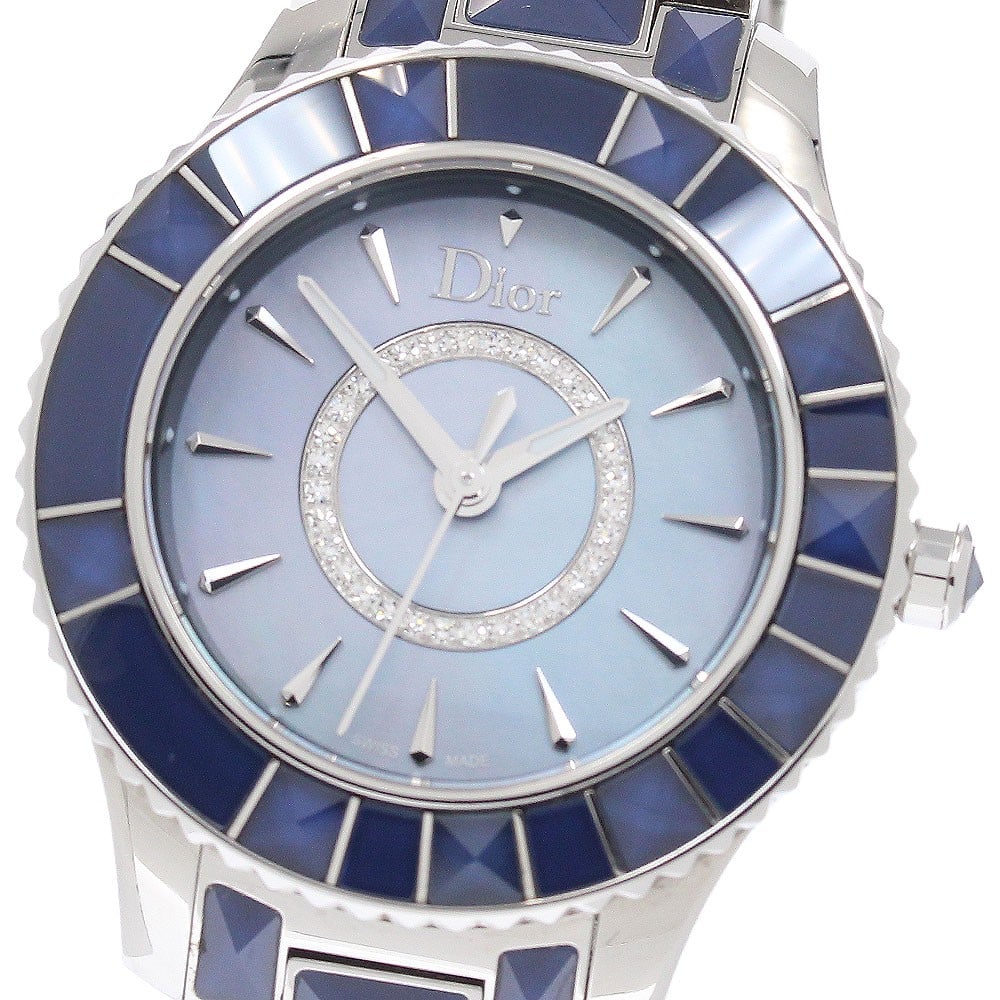 Dior Crystal Women's Quartz Wristwatch Ref CD143117M001 (1 of 7)