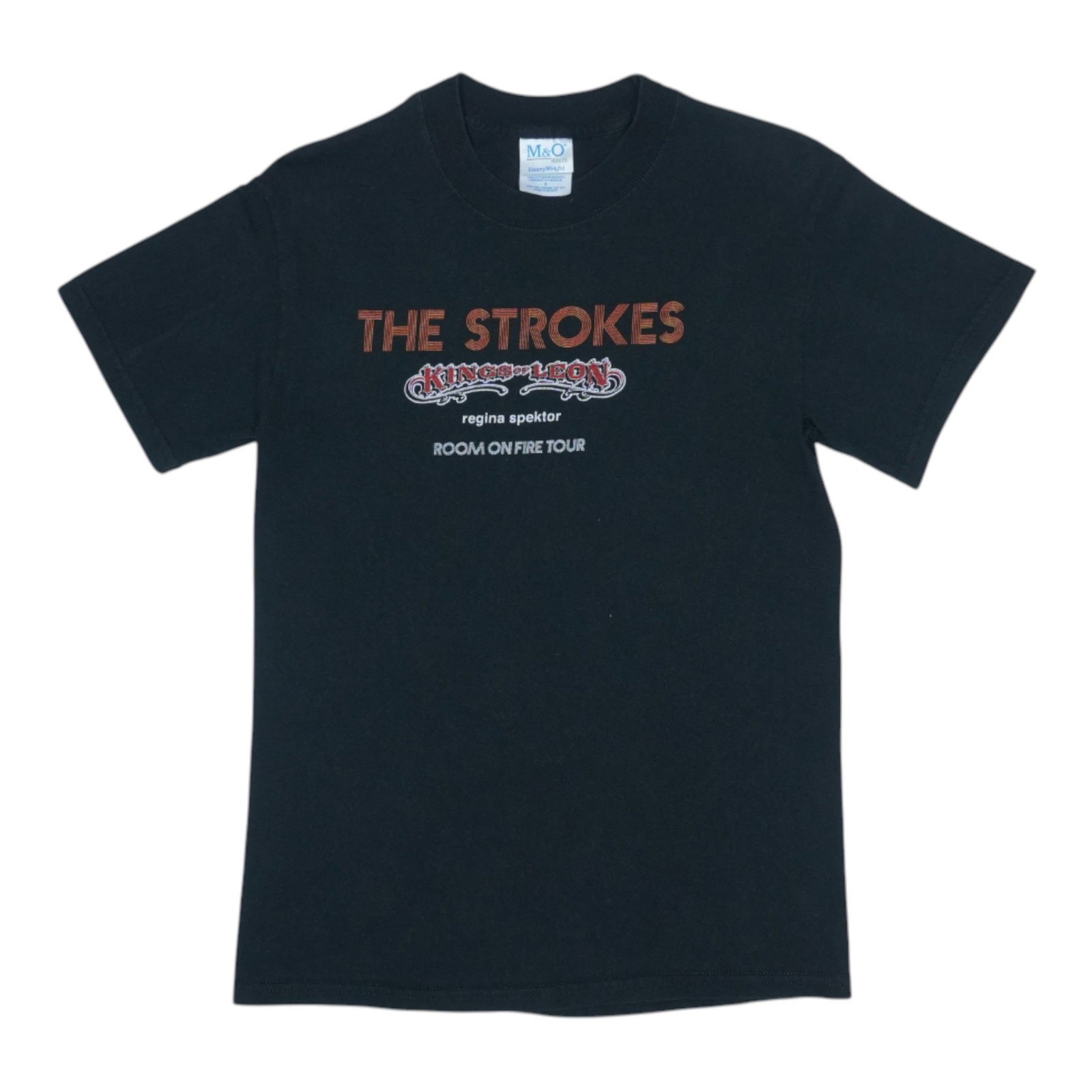 Vintage 2003 The Strokes Room On Fire Concert Black Tour T-Shirt Size Small (1 of 6)