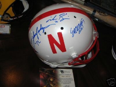 Signed Full Size Replica Football Helmet by Rodgers Crouch Rozier (1 of 1)