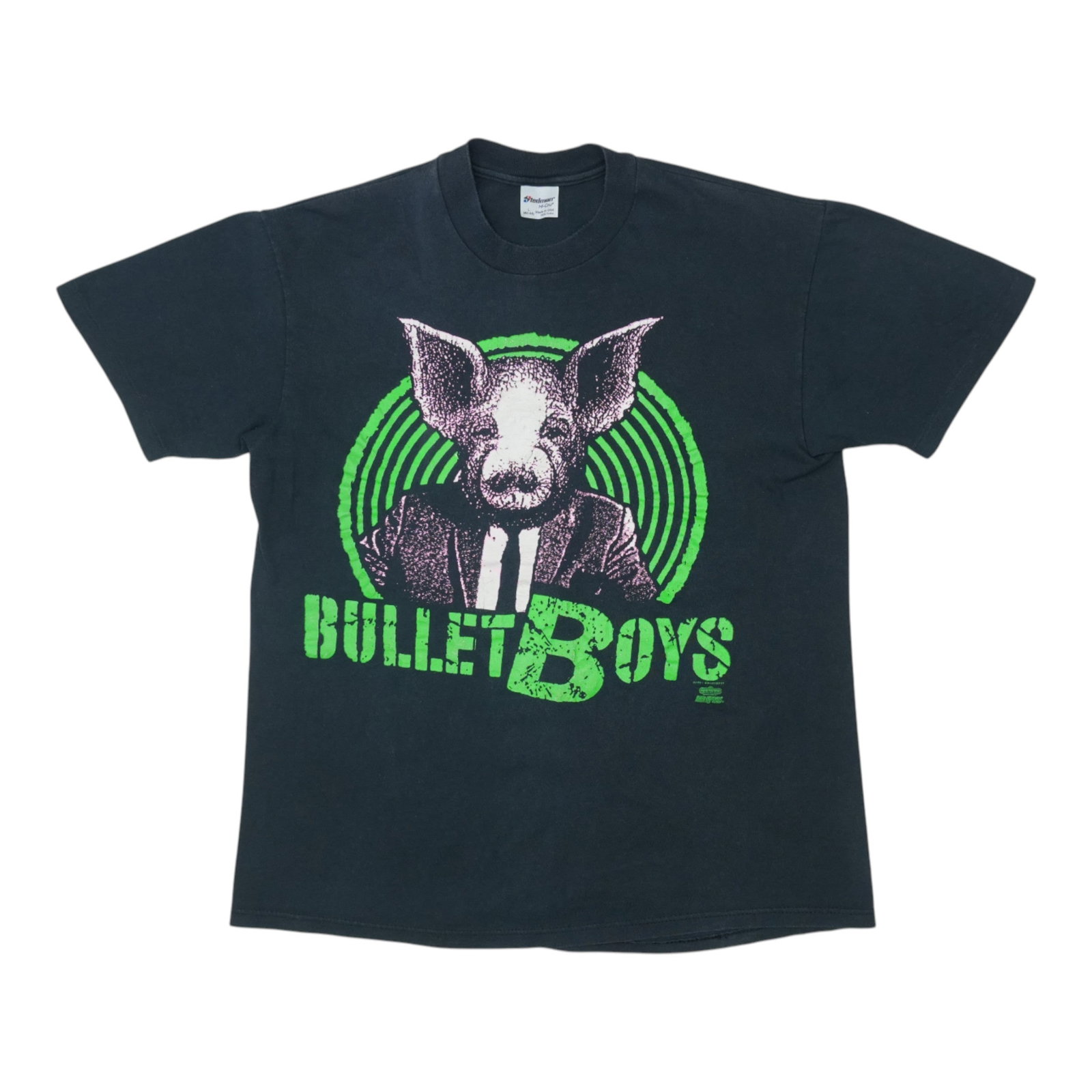 Vintage 1991 Bullet Boys Concert Tee Black Cotton Large Size (1 of 5)