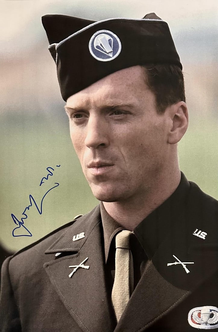 Damian Lewis autographed Band of Brothers 12x18 photo Beckett certified (1 of 1)
